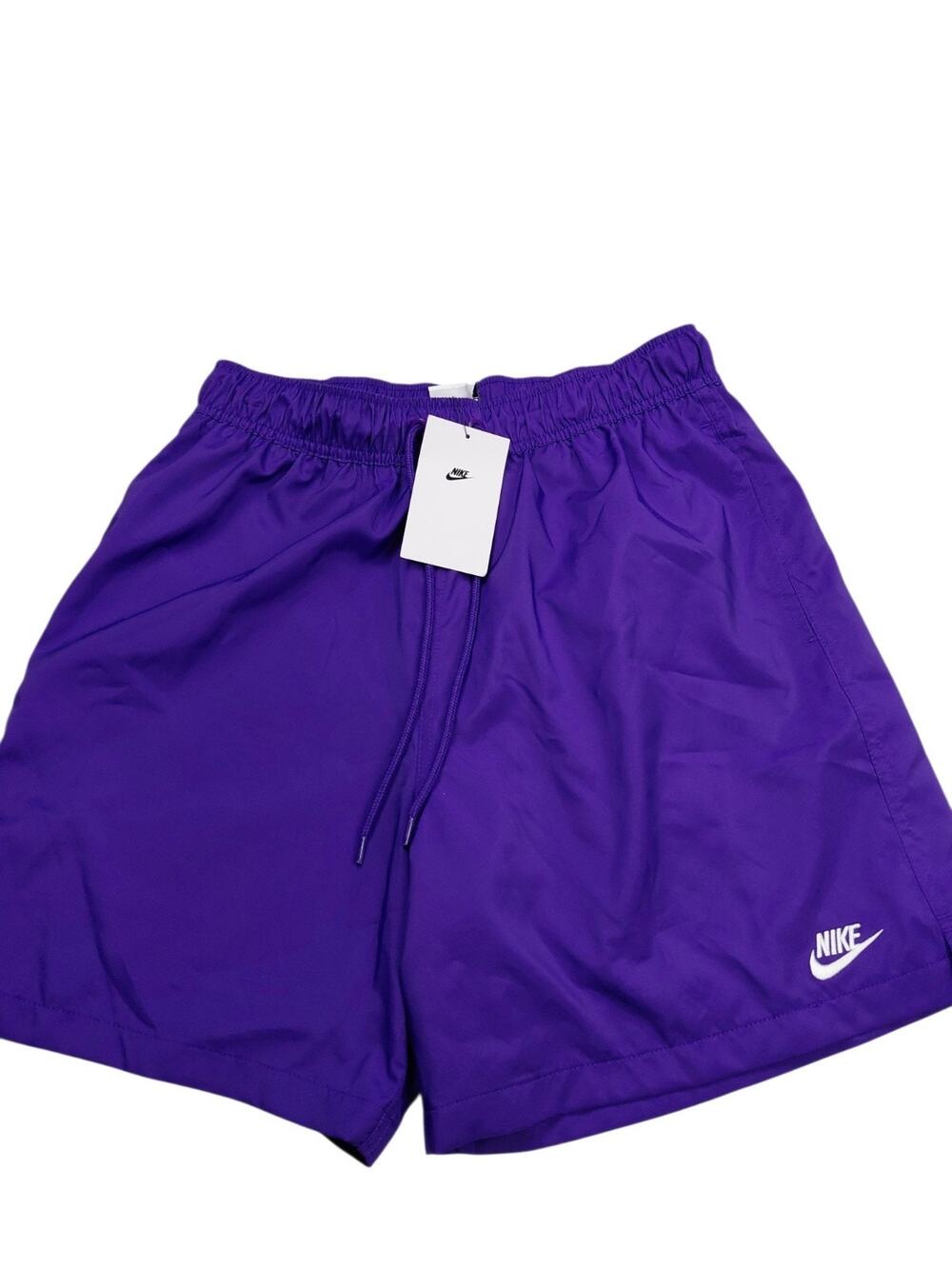 Nike Men’s Club Woven Flow Shorts Size Small Purple FN3307-507 Gym Shorts